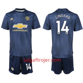 Manchester United Fodboldtrøjer LINGARD 14 Børn 3. sæt 2018/19 Kort ærmer